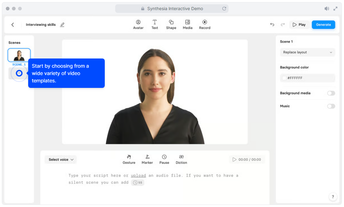 [사진 2] 신디지아의 동영상 제작 서비스 